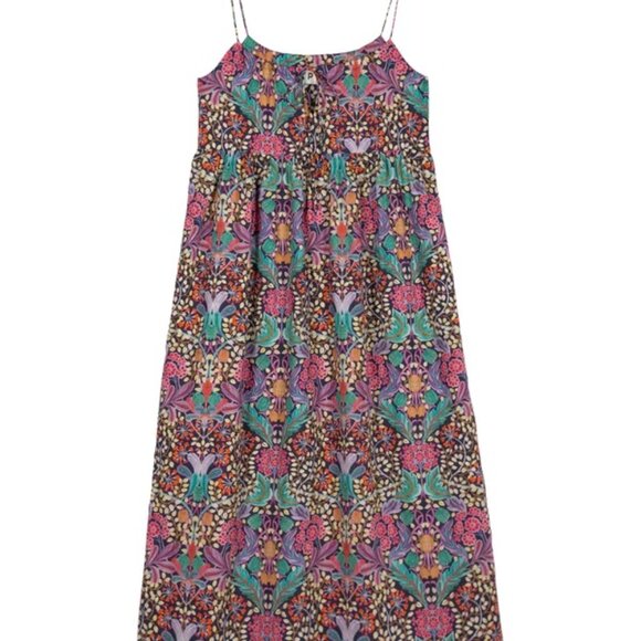EUC APOF Macy Dress Liberty Elm House Pattern Size XS - Picture 1 of 5